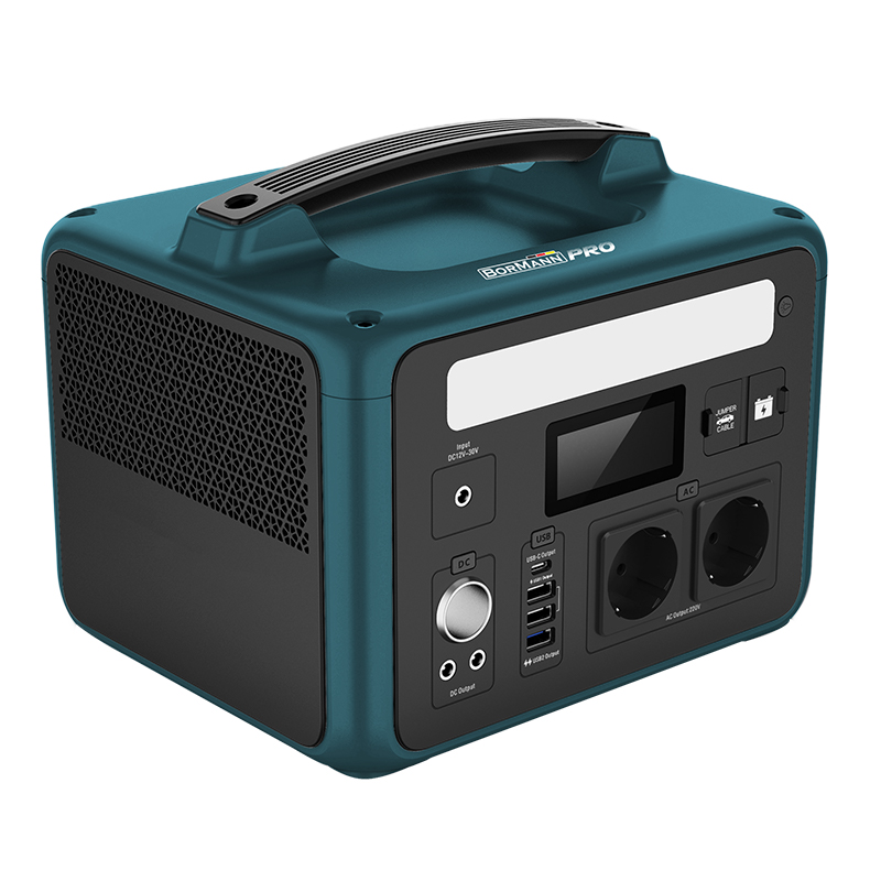 BORMANN Pro BBC5060 Power Station 600W,640Wh/200000mAh , 12V/24V, AC, DC, TYPE C, USB-A , LiFePO4 - Photo 1