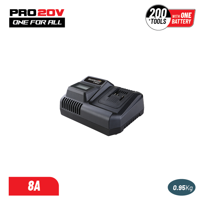 BORMANN Pro BBP2010 Ταχυφορτιστής 20V, Li-Ion, 8A - Photo 1