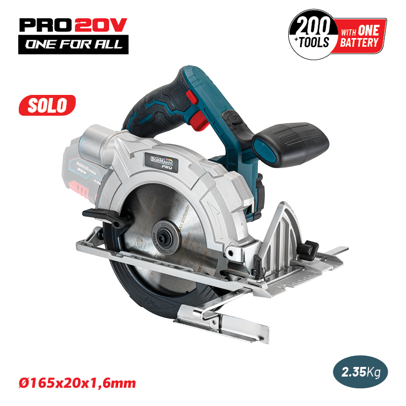 BORMANN Pro BBP3830 Δισκοπρίονο Μπαταρίας 20V,SOLO - Photo 1