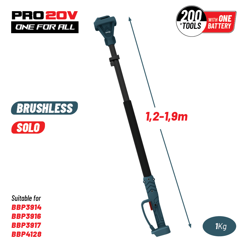 BORMANN Pro BBP4205 Προέκταση Τηλεσκοπική 1.2-1.9m για BBP3914C, BBP3916C, BBP3917C, BBP4128C - Photo 1