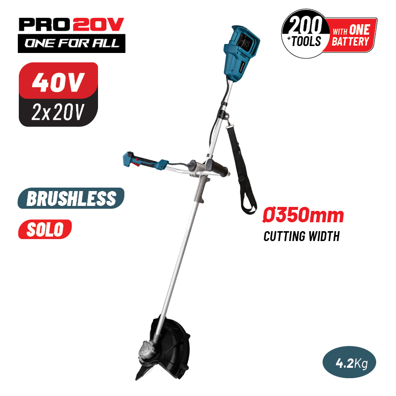 BORMANN Pro BBP4600 Θαμνοκοπτικό 40V Brushless Μπαταρίας,SOLO - Photo 1