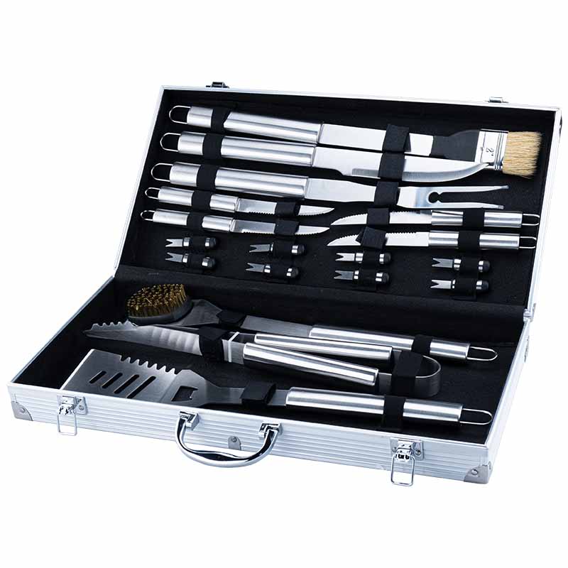 BORMANN Elite BBQ1015 Εργαλεία BBQ Σετ 16τμχ Inox Βαλίτσα - Photo 1