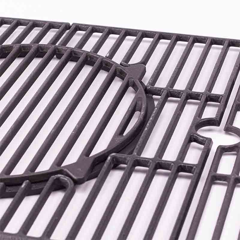 BORMANN Elite BBQ1220 Σετ Σχάρα Μαντεμένια 68x45cm με Υποδοχή για Τηγάνι & Πλάκα Πίτσας - Photo 2