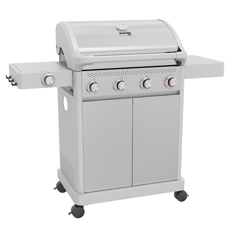 BORMANN Elite BBQ7041 Ψησταριά Υγραερίου LEGEND 4+1 Εστιών με Μαντεμένια Σχάρα LUXURY TYPE - Photo 2