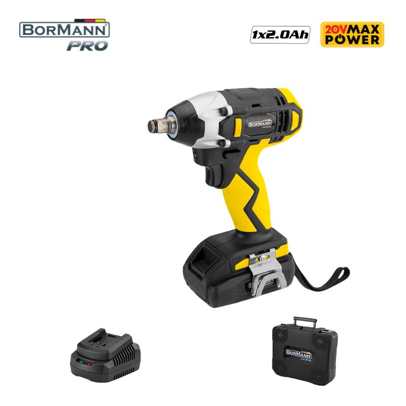 BORMANN BCD2620 Μπουλονόκλειδο 20V,Li-Ion,350Nm,1X2Ah,Βαλίτσα - Photo 1