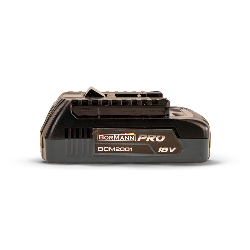 BORMANN Pro BCM2001 Μπαταρία Τσερκομηχανής 2.0Ah, 50/40Jz, 18V, (Κατάλληλη για BCM2000) - Photo 2