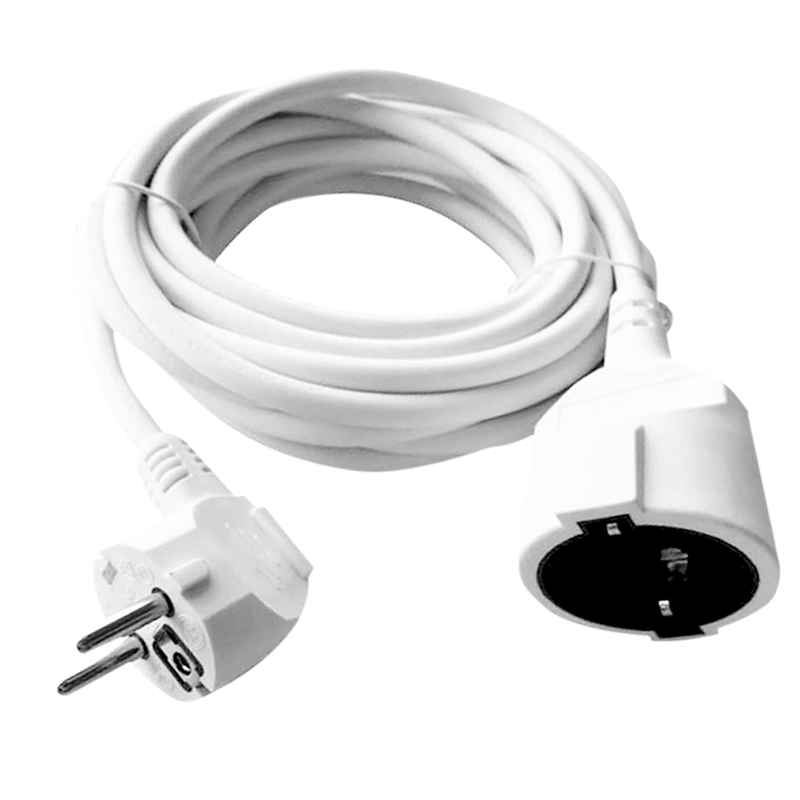 ΒΟRMANN BCR2205 Προέκταση Καλωδίου Σούκο 10m 3x1.5mm, Λευκή - Photo 1