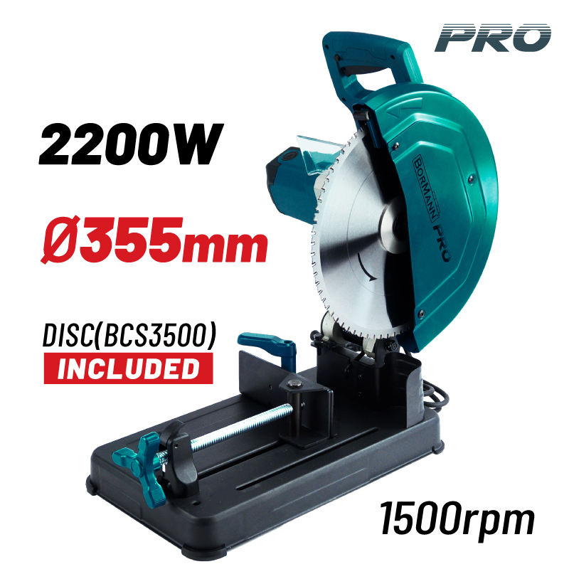 BORMANN Pro BCS3000 Δισκοπρίονο Πολλαπλών Χρήσεων 2200W - Photo 1