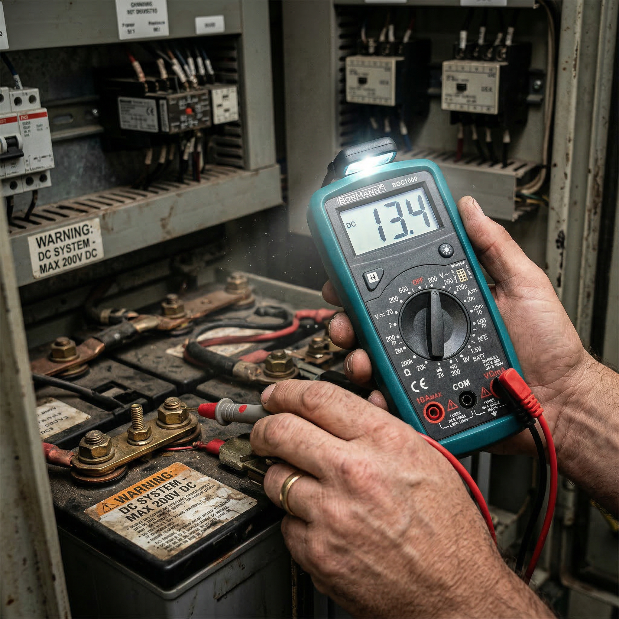 BORMANN BDC1000 Πολύμετρο Ψηφιακό AC/DC 200V - Photo 2