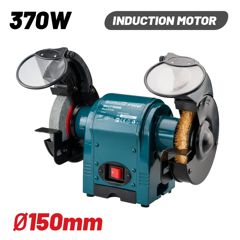 BORMANN Pro BDT1526 Δίδυμος Τροχός 150mm,370W - Photo 1