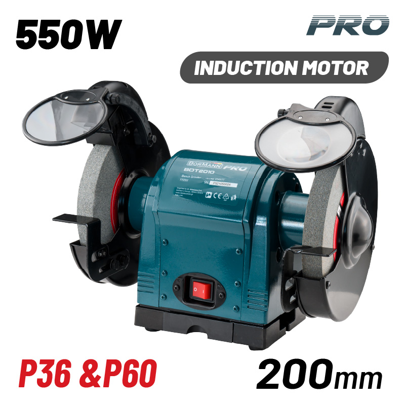 BORMANN Pro BDT2010 Δίδυμος Τροχός 200mm 550W - Photo 1