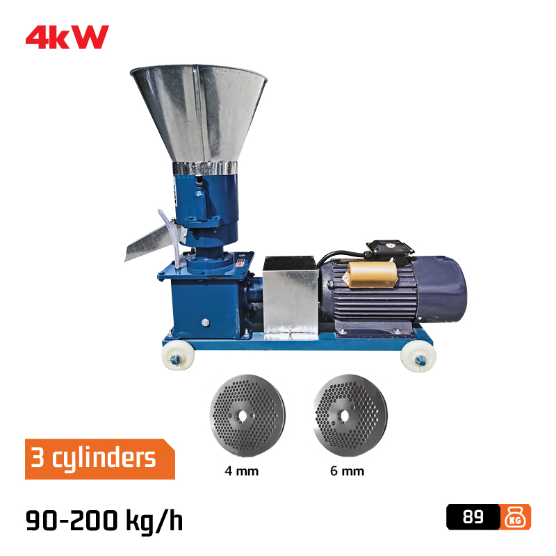 BORMANN Pro BFP1200 Μηχανή Πέλλετ Ζωοτροφών 4Kw, Μέγιστη Παραγωγή 200kg/h, Μονοφασική - Photo 1