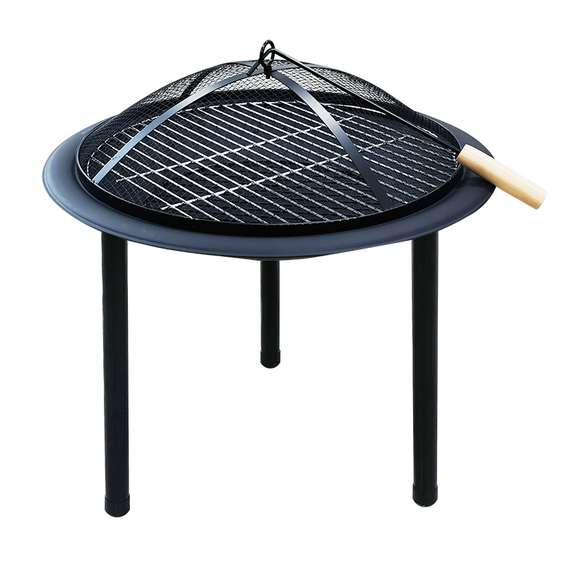 BORMANN Elite BFT6001 Tζάκι Εξωτερικού Χώρου με μεταλλικά Πόδια και Προστατευτικό Πλέγμα, Μαύρο - Photo 2