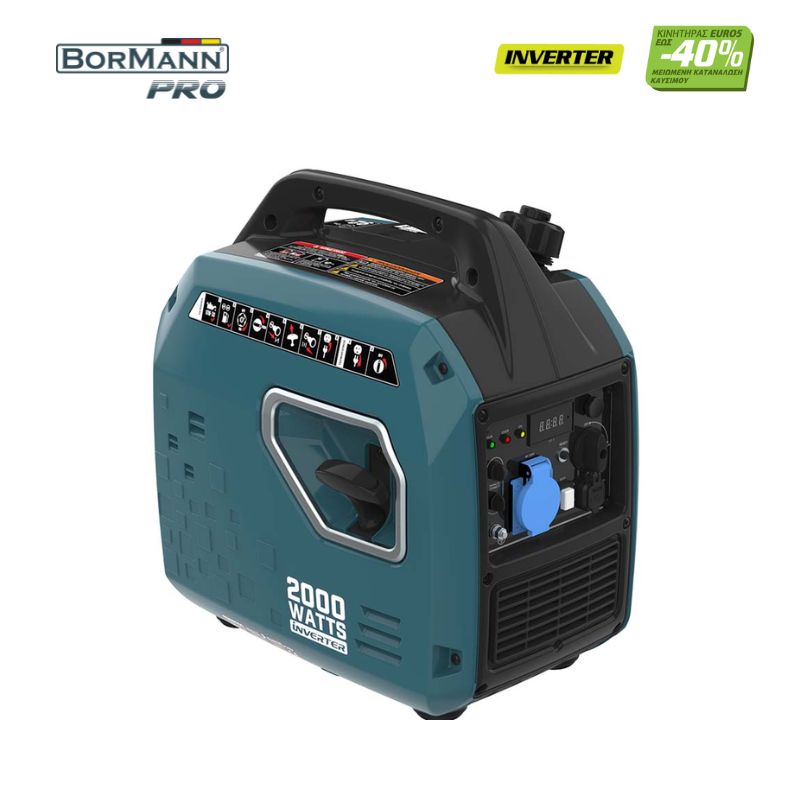 BORMANN Pro BGB2000 Γεννήτρια Βενζίνης 1900W,3kVA,79cc,60dB,EURO 5 - Photo 1