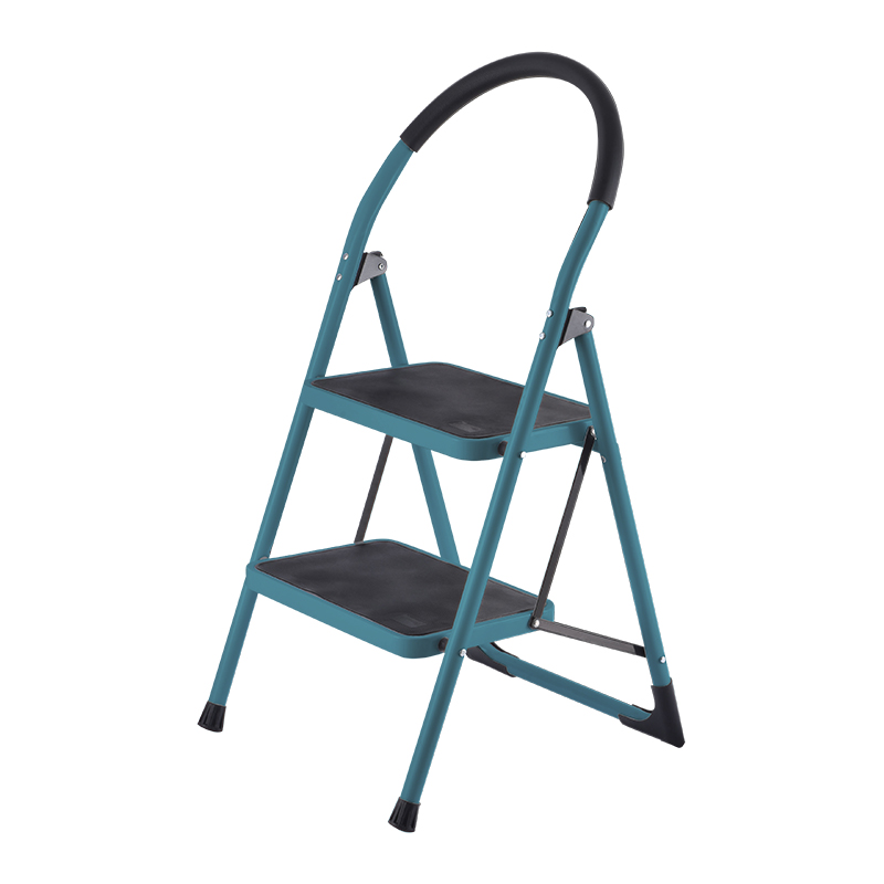 BORMANN Pro BHL6012 Σκαλοκάθισμα Μεταλλικό Heavy Duty, 2 Σκαλιά, Αντιολισθητικά με Αφρώδη Λαβή - Photo 1