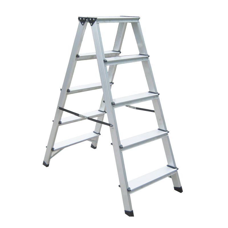 BORMANN BHL9040 Σκάλα Αλουμινίου 2x5 Αντιολισθητικά Πόδια & Ιμάντες Ασφαλείας - Photo 1