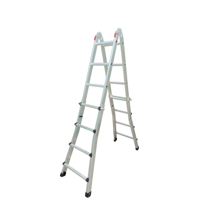 BORMANN Pro BHL9080 Σκάλα Αλουμινίου Διπλή Τηλεσκοπική, 4X4, Πολλαπλών Χρήσεων - Photo 1