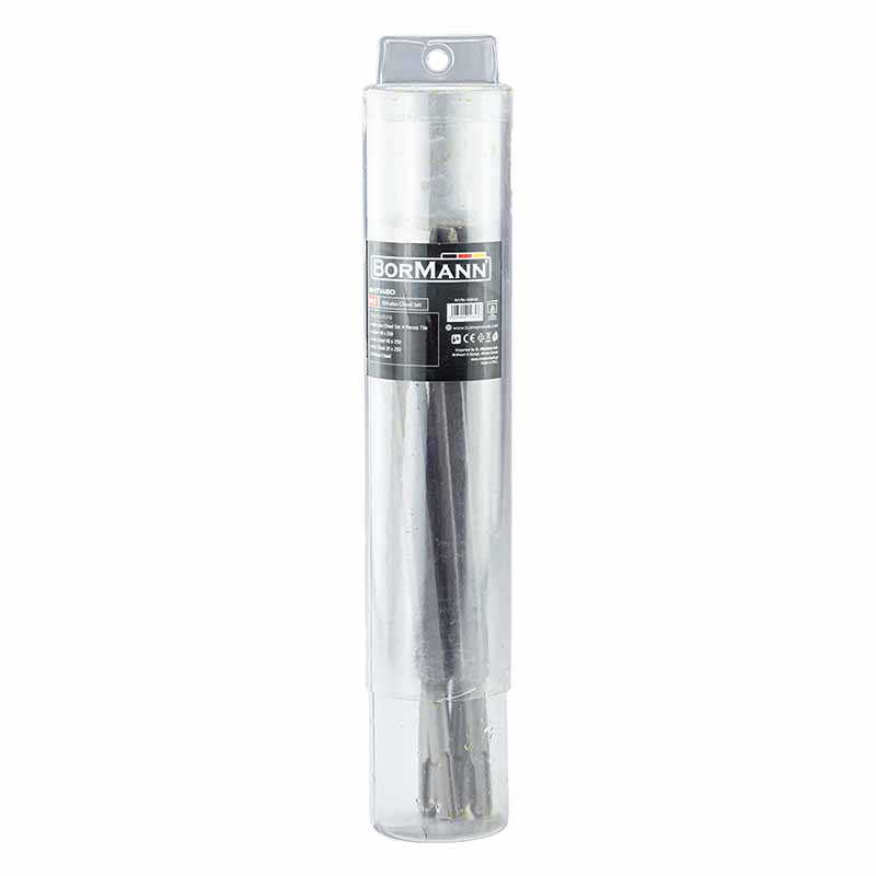 BORMANN BHT1450 Σετ Καλεμιών SDS-PLUS 4τεμ - Photo 2