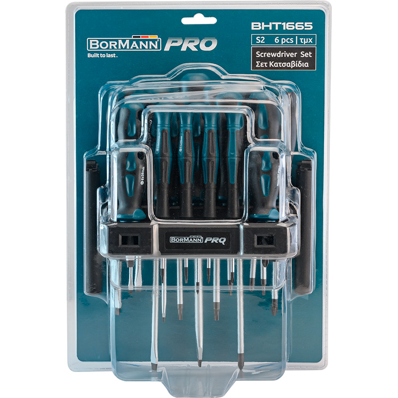 BORMANN Pro BHT1665 Σετ 20τεμ Κατσαβίδια (7xSL, 5xPH, 4xTorx & 4xPrecision),S2 - Photo 1