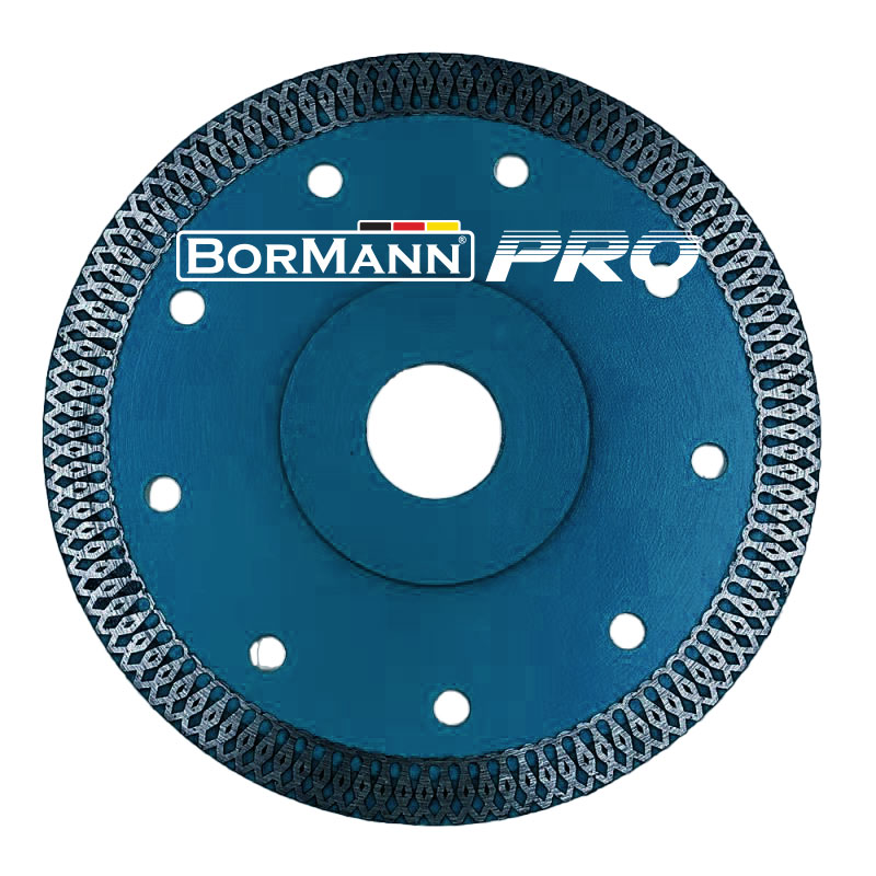 BORMANN Pro BHT2074 Διαμαντόδισκος WAVE TURBO Φ125x1.4x22.2mm 10mm - Photo 1