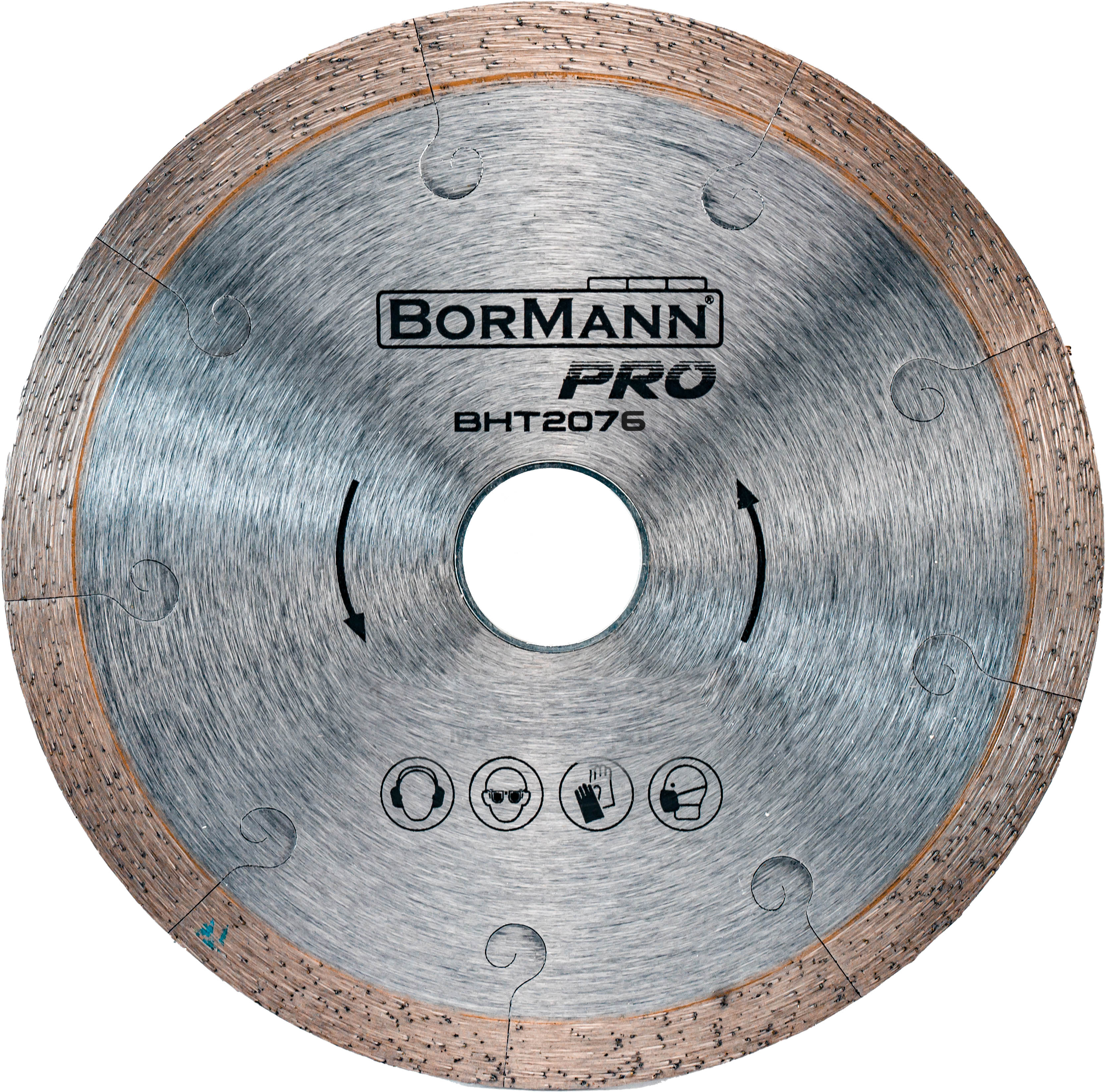 BORMANN Pro BHT2076 Διαμαντόδισκος EXTRA-CLEAN CUT Φ115x1.2x22.2mm 8mm - Photo 1