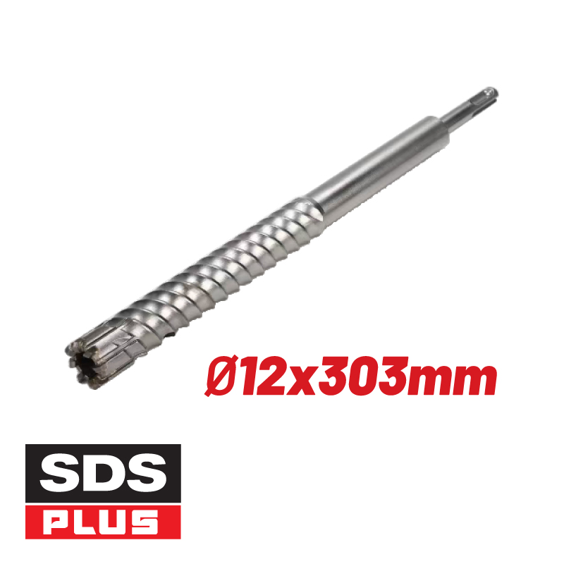 BORMANN Pro BHT4350 Rebar Cutter Τρυπάνι με SDS-PLUS Στέλεχος για Δομικά Υλικά Φ12x303 - Photo 1