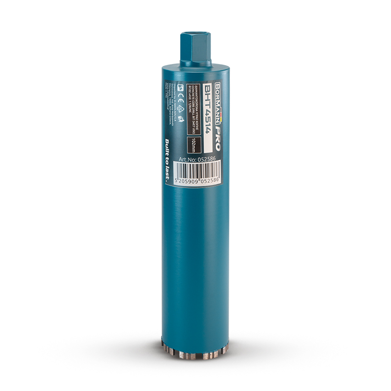 BORMANN Pro BHT4514 Διαμαντοκορώνα Υγρής Κοπής Φ102 X450  1 1/4UNC - Photo 1