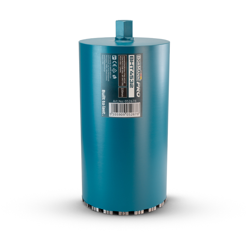 BORMANN Pro BHT4532 Διαμαντοκορώνα Υγρής Κοπής Φ220 X450  1 1/4UNC - Photo 1