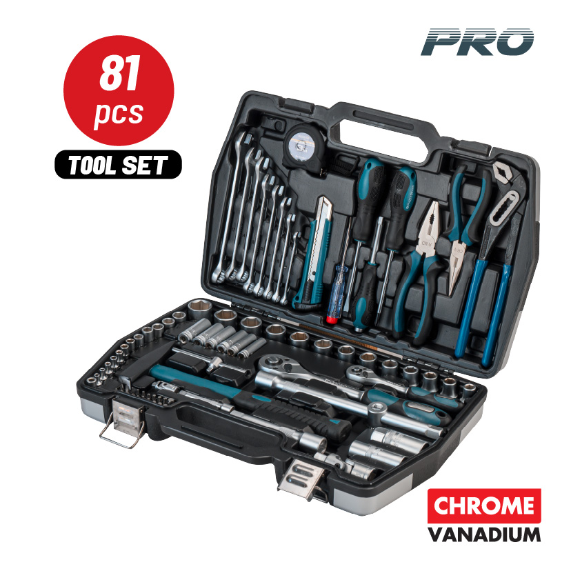 BORMANN Pro BHT5160 Εργαλεία Σετ 81τεμ,Cr-V Σε Βαλίτσα BMC - Photo 1