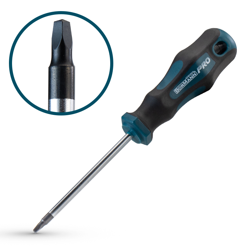 BORMANN Pro BHT7020 Κατσαβίδι Τετράγωνο 1x80mm S2 - Photo 1