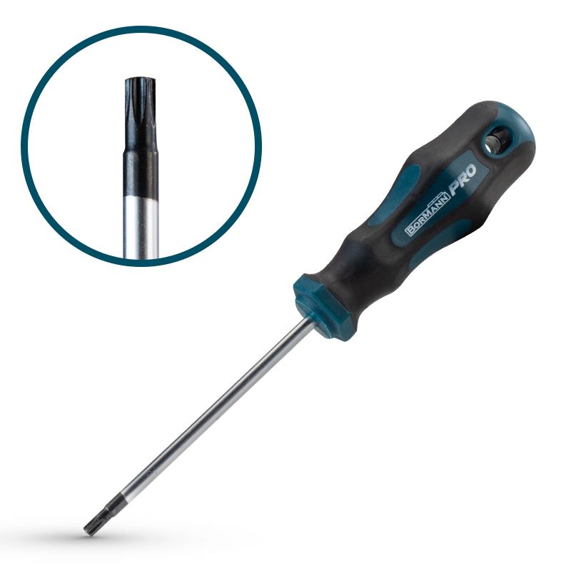 BORMANN Pro BHT7030 Κατσαβίδι TORX με Τρύπα TT15x100mm S2 - Photo 1