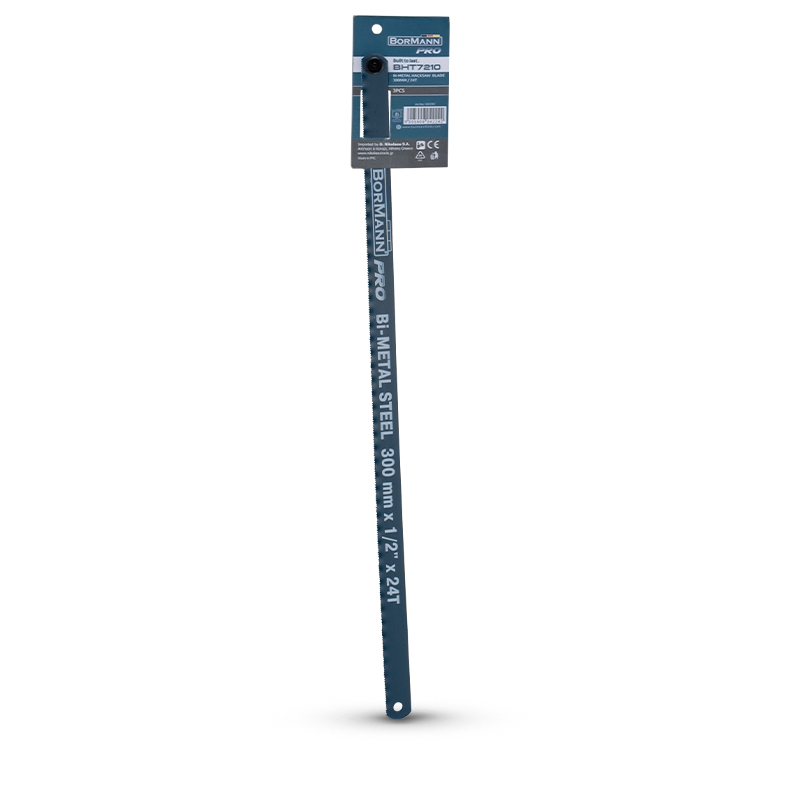 BORMANN Pro BHT7210 Λάμες Σιδηροπρίονου BI-METAL 300mm, 24TPI, 3τεμ - Photo 2