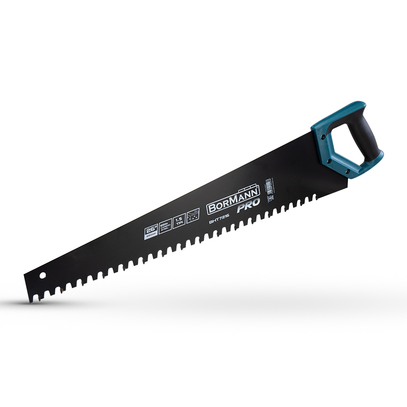 BORMANN Pro BHT7216 Σεγάτσα Πορομπετόν 650mm,με 16 Δόντια Καρβιδίου,Λαβή Soft Grip - Photo 1