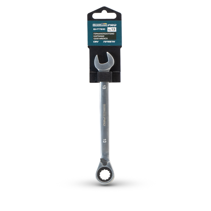 BORMANN Pro BHT7610 Γερμανοπολύγωνο Καστάνιας, No.13, CR-V, με Επιλογέα Φοράς - Photo 2