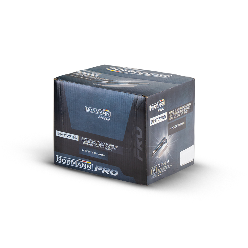 ΒΟRMANN Pro BHT7726 Φαλτσέτα Autolock 165mm με Σπάστη Λάμα 18mm (3 Λάμες) - Photo 2
