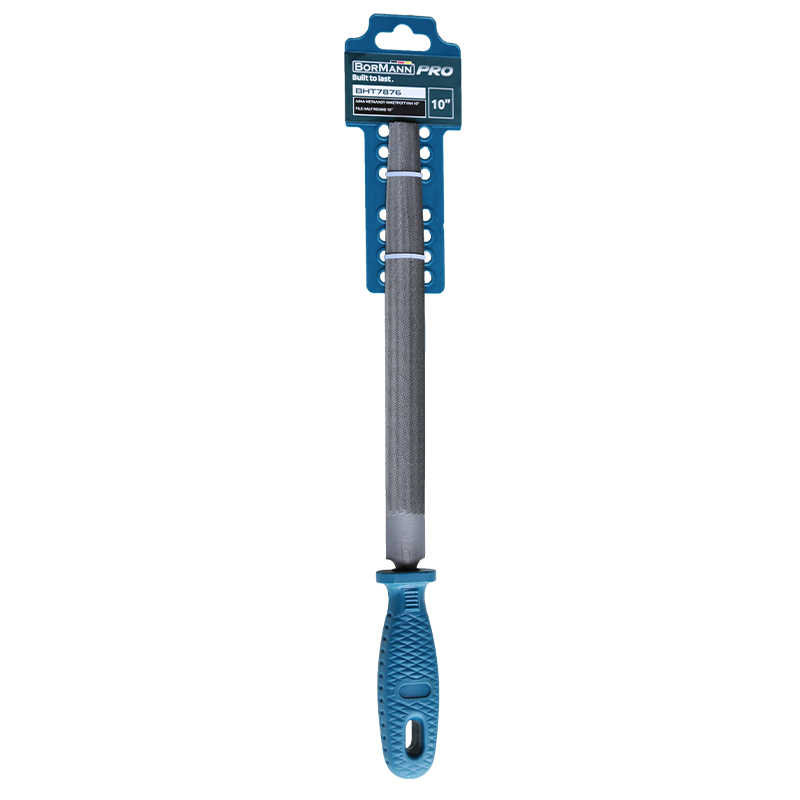 BORMANN Pro BHT7876 Λίμα Μετάλλου Ημιστρόγγυλη 10" - Photo 1