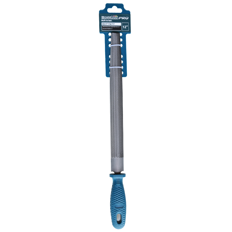 BORMANN Pro BHT7877 Λίμα Μετάλλου Ημιστρόγγυλη 12" - Photo 1