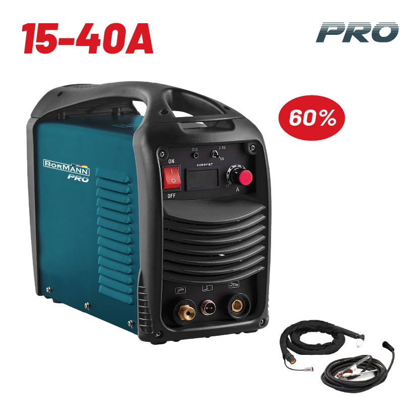 BORMANN Pro BIW4012 Plasma Κοπής Inverter 15-40A/60%, 1-12mm - Photo 1