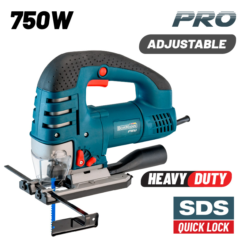 BORMANN Pro BJS7500 Σέγα Ρυθμιζόμενη Με Ταλάντωση 750W - Photo 1