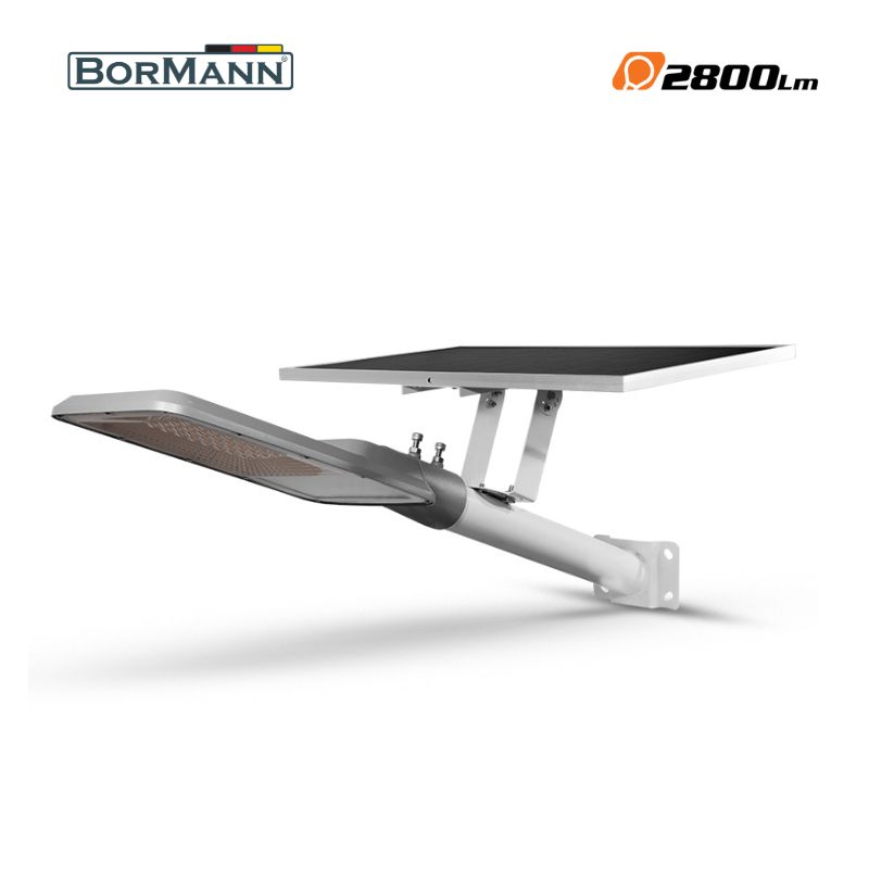 BORMANN BLF3100 Ηλιακό Φωτιστικό Δρόμου Led 100W, Αδιάβροχο Με Φωτοβολταϊκό Πάνελ, 5V/30W - Photo 1