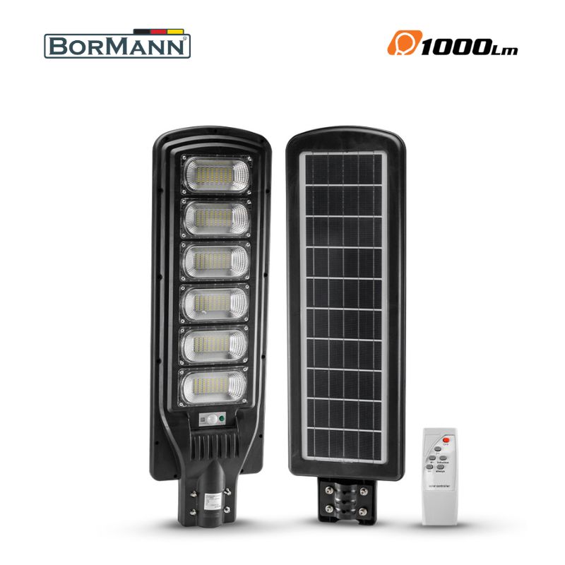 BORMANN BLF3600 Ηλιακό Φωτιστικό Δρόμου Led 300W, Αδιάβροχο, με Φωτοβολταϊκό Πάνελ Ενσωματωμένο 4,5V - Photo 1