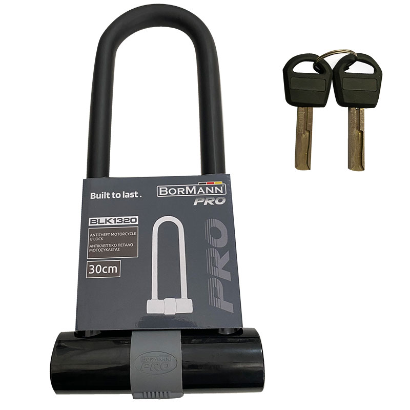 BORMANN Pro BLK1320 Αντικλεπτικό Πέταλο Μοτοσυκλέτας, Με Πλαστικό Περίβλημα - Photo 1