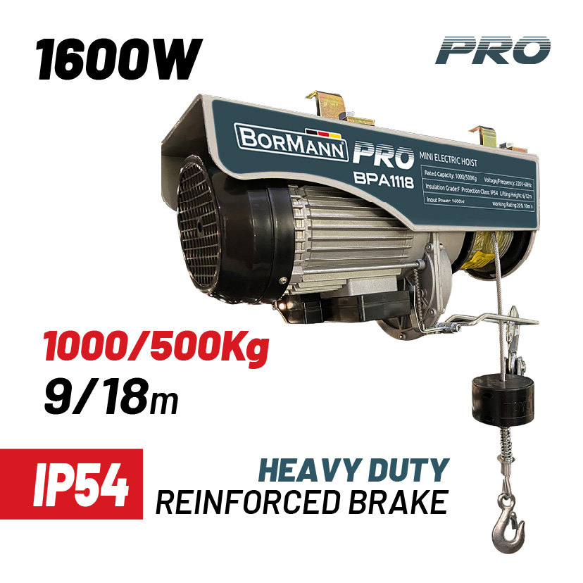 BORMANN Pro BPA1118 Ηλεκτρικό Παλάγκο 1000Kg - Photo 1