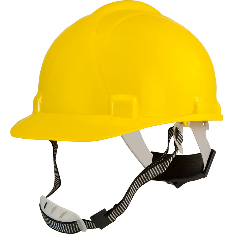 BORMANN Pro BPP2432 Κράνος Προστασίας ΑΒS Κίτρινο,Αεριζόμενο,με Υφασμάτινους Ιμάντες 6 θέσεων - Photo 1