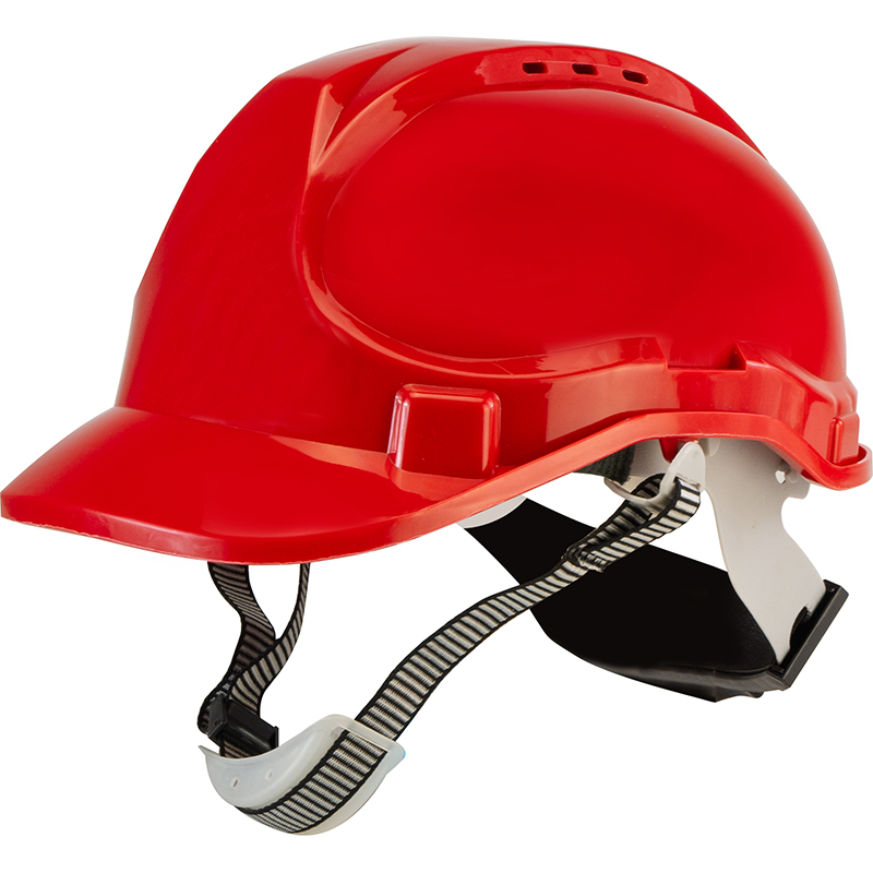BORMANN Pro BPP2434 Κράνος Προστασίας ABS Κόκκινο, Αεριζόμενο, με Υφασμάτινους Ιμάντες 6 θέσεων - Photo 1