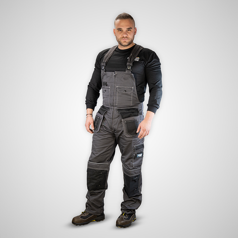 BORMANN Pro BPP7052 Φόρμα Εργασίας Με Τιράντες Milano XXL/58 - Photo 1