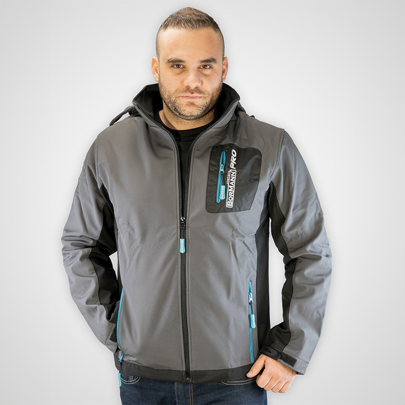 BORMANN Pro BPP7053 Μπουφάν Softshell Με Κουκούλα Napoli, S - Photo 1