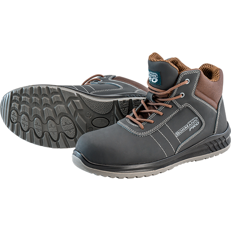 BORMANN Pro BPP8165 Μποτάκι Εργασίας O1, Δέρμα Nubuck, Iowa No.45 - Photo 1