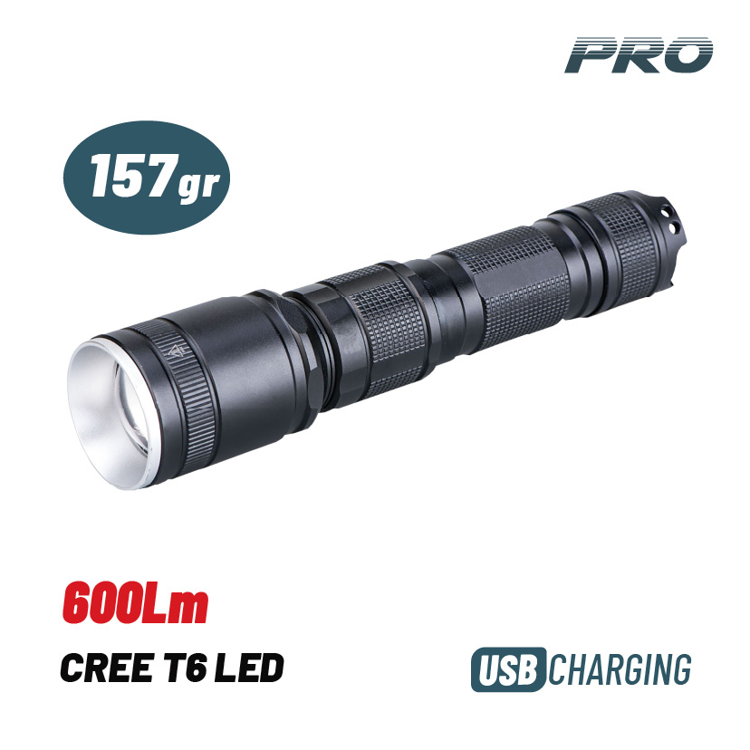 BORMANN Pro BPR6005 Φακός Επαναφορτιζόμενος, 800Lm - Photo 1