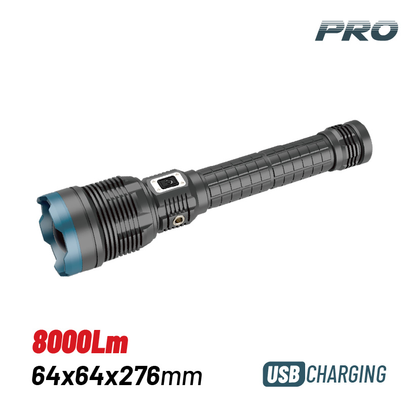 BORMANN Pro BPR6040 Φακός Επαναφορτιζόμενος, 8000Lm - Photo 1